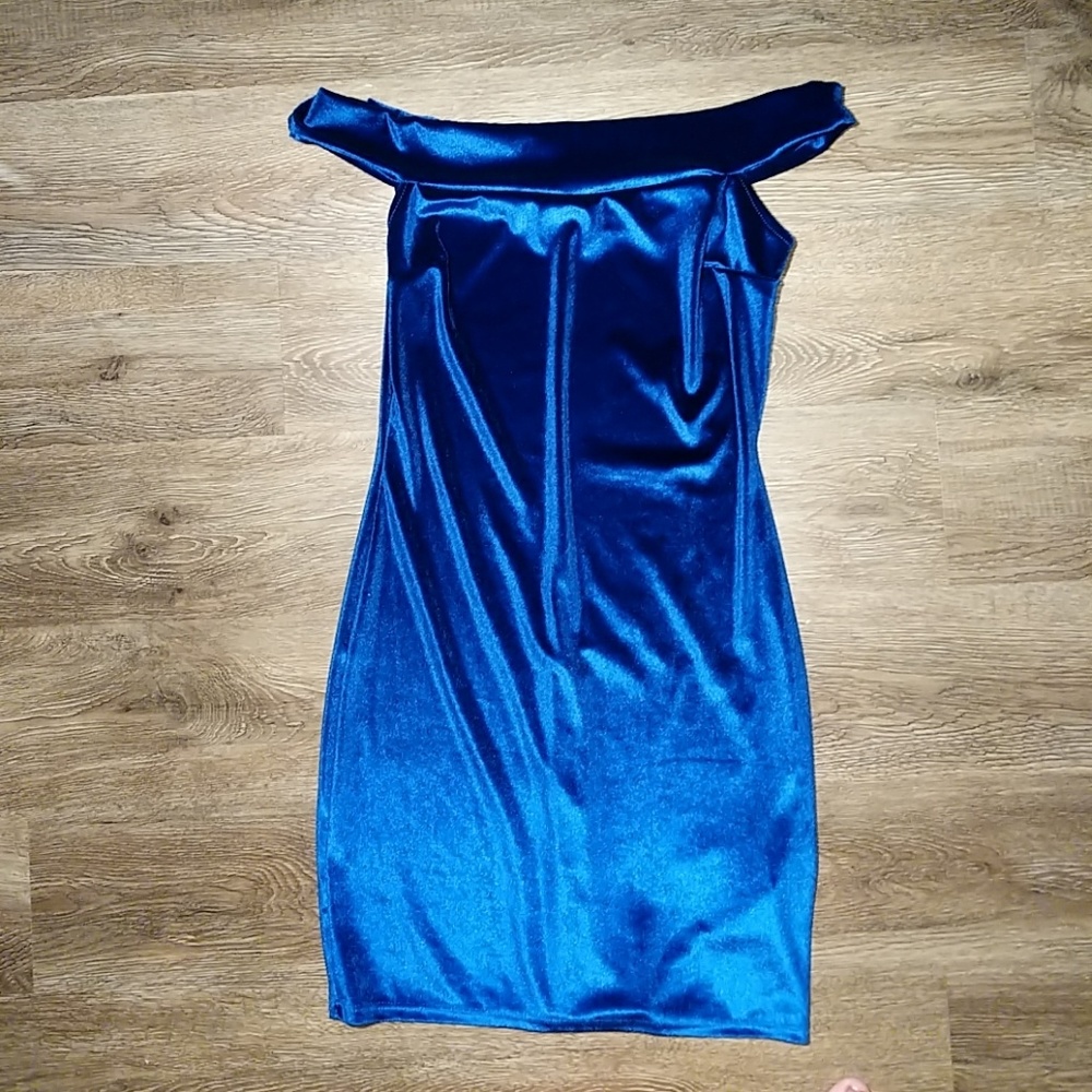 Off the shoulder party dress